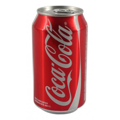 Soda lata Coca Cola