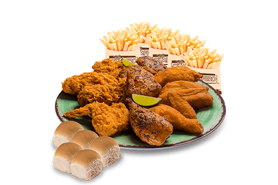 Combo 10 Piezas de Pollo Combinadas