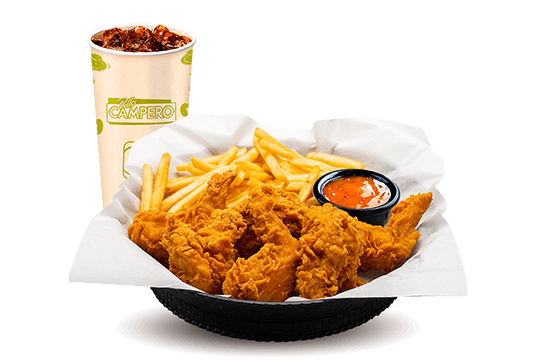 Menú Campero de Alitas