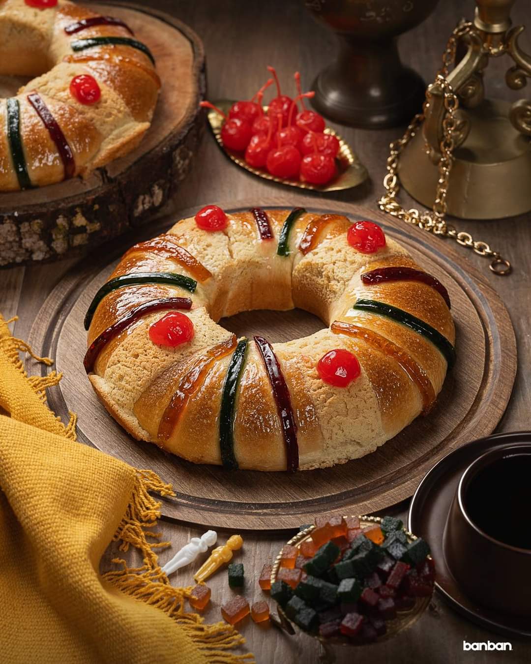 Rosca de Reyes tradiconal