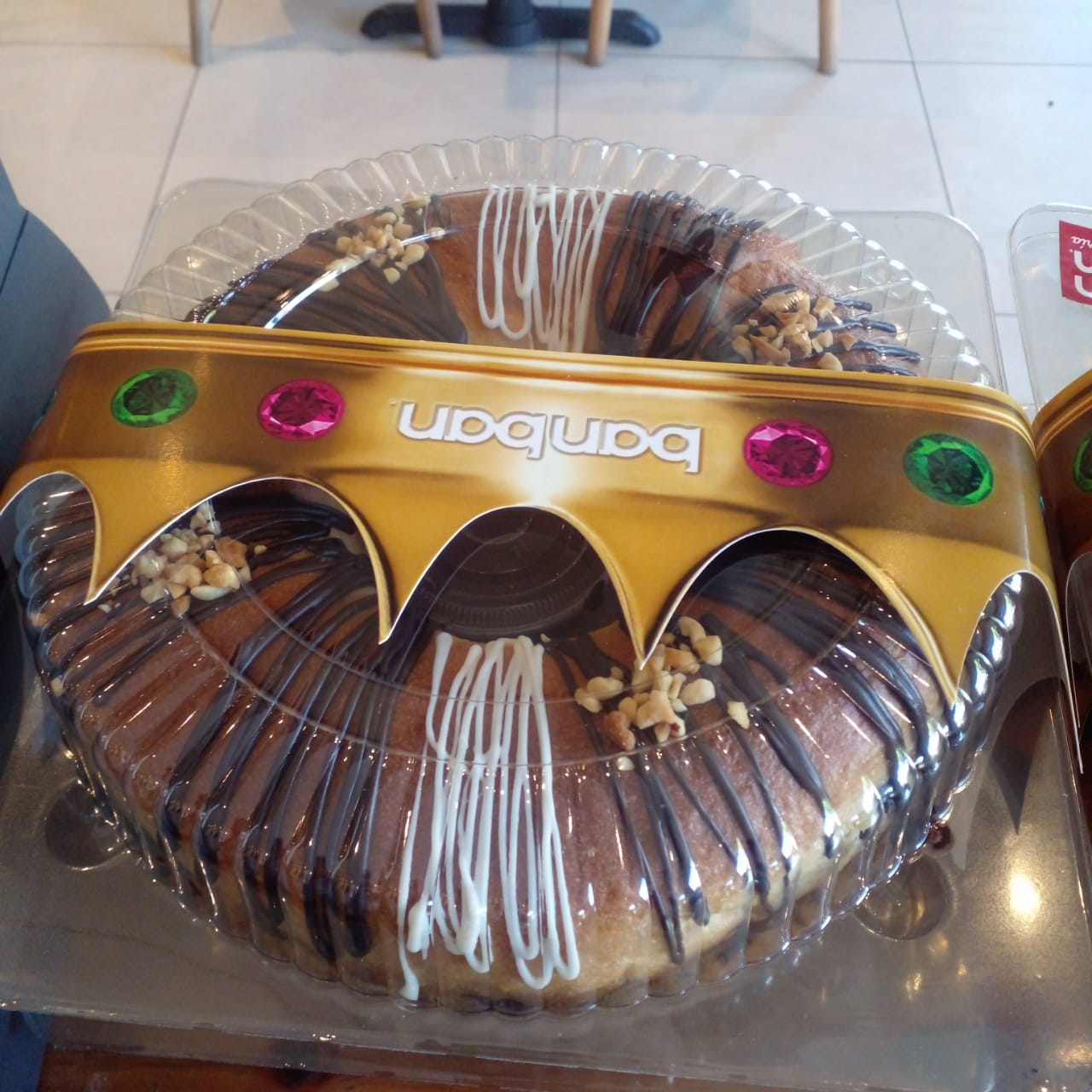 Rosca de Reyes de Chocolate