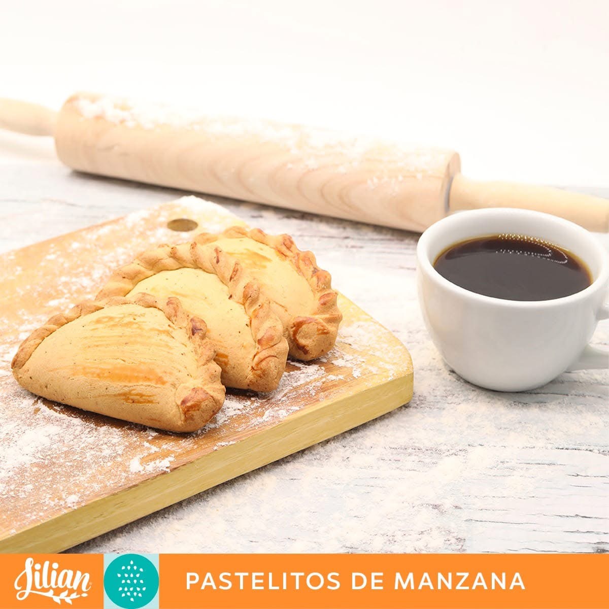 Pastelito integral de Manzana